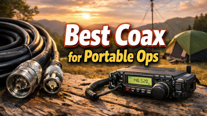 Best Coaxial Cables for Portable Ham Radio Operations