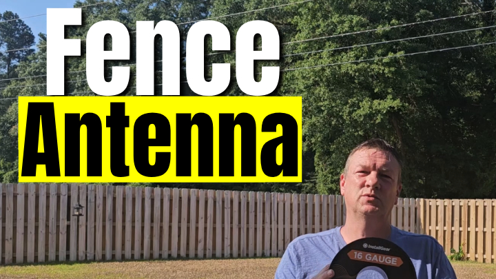 How to Turn Your Fence into a Ham Radio Antenna!