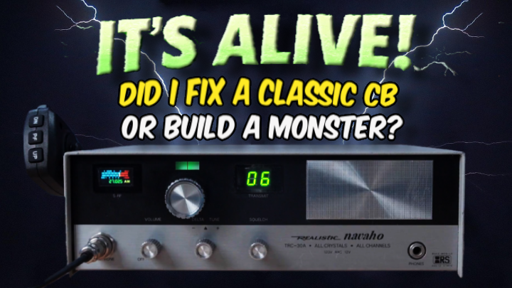 It's Alive A Classic CB Shell With a Modern Brain