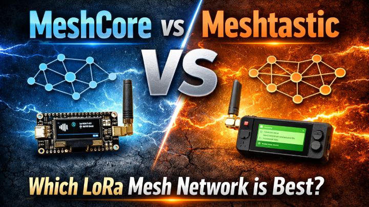MeshCore vs Meshtastic A Practical Comparison