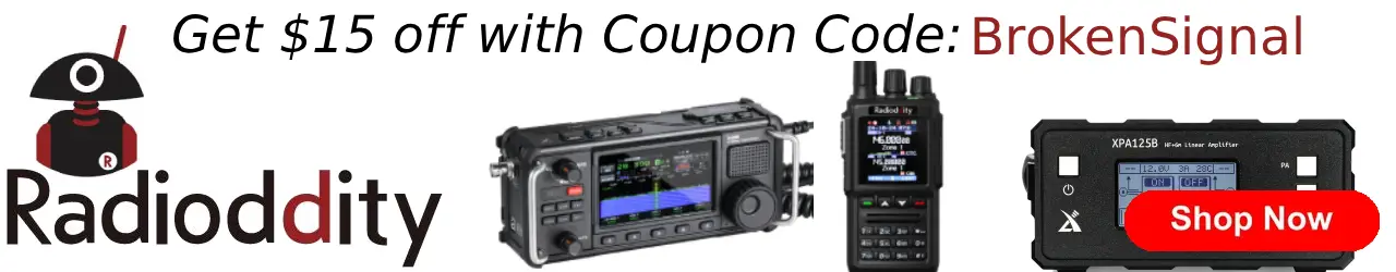 Radioddity - Get $15 off with code BrokenSignal