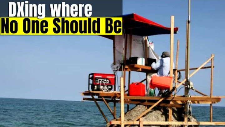 Operators on extreme DXpeditions at Swains, Bouvet, and Scarborough Reef