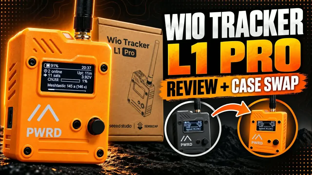 Wio Tracker L1 Pro: Teardown and Orange Case Swap