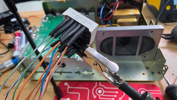 Realistic Navajo CB radio modernized with a Radioddity CB900 Pro nods