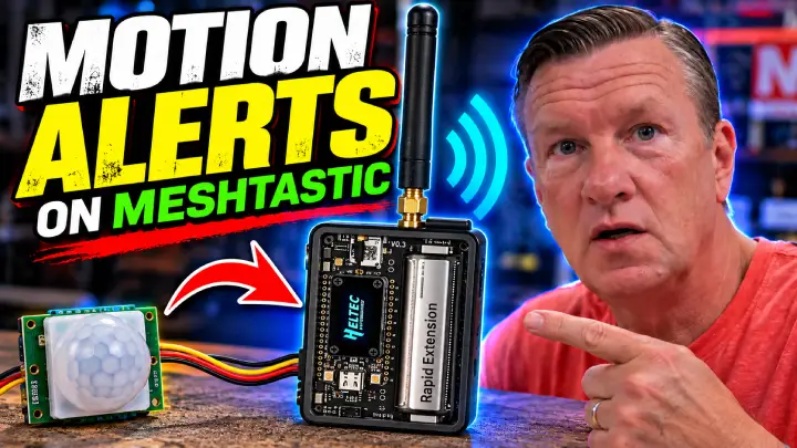 Meshtastic Motion Alerts: Heltec V4 Expansion Kit PIR Sensor Guide