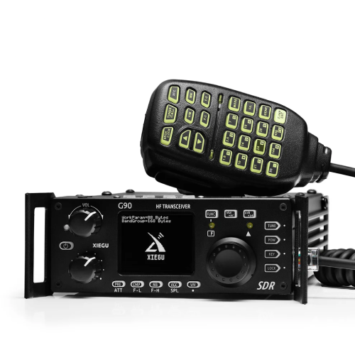 Xiegu G90 HF transceiver with built-in tuner for beginner HF stations